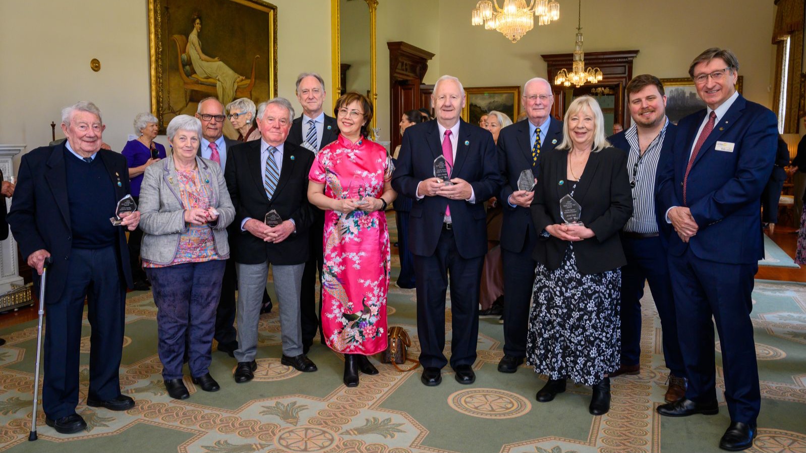Pictured above: COTA Victoria Senior Achiever Awards 2024 winners, with COTA Victoria and Seniors Rights Victoria CEO Ben Rogers and Chair Robert Caulfield (both far right).